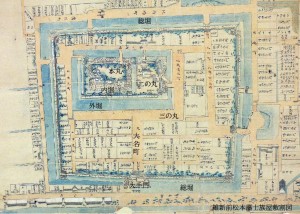 絵図で見る松本城の構成