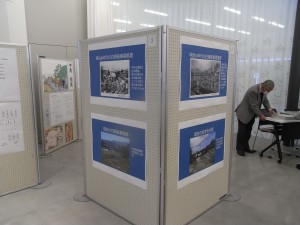 犀川通船のポスター展示