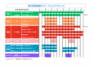 タイムスケジュール